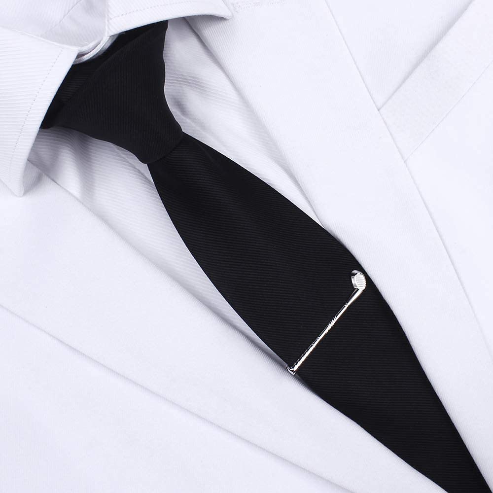 2 inch Tie Clip for Men-Novelty Sport Necktie Bar Clip