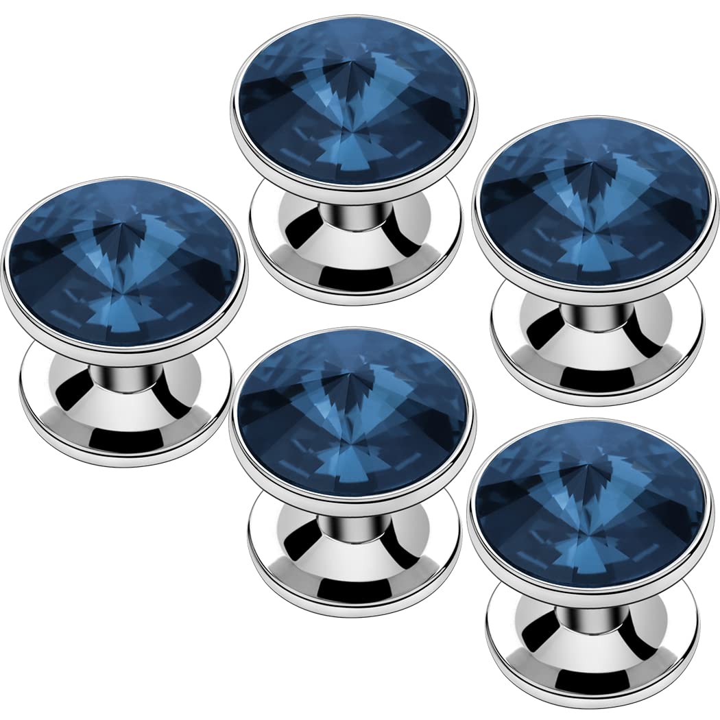 Cufflinks for Men with 4/6 pcs Shirt Studs Set, Gift Box Packed