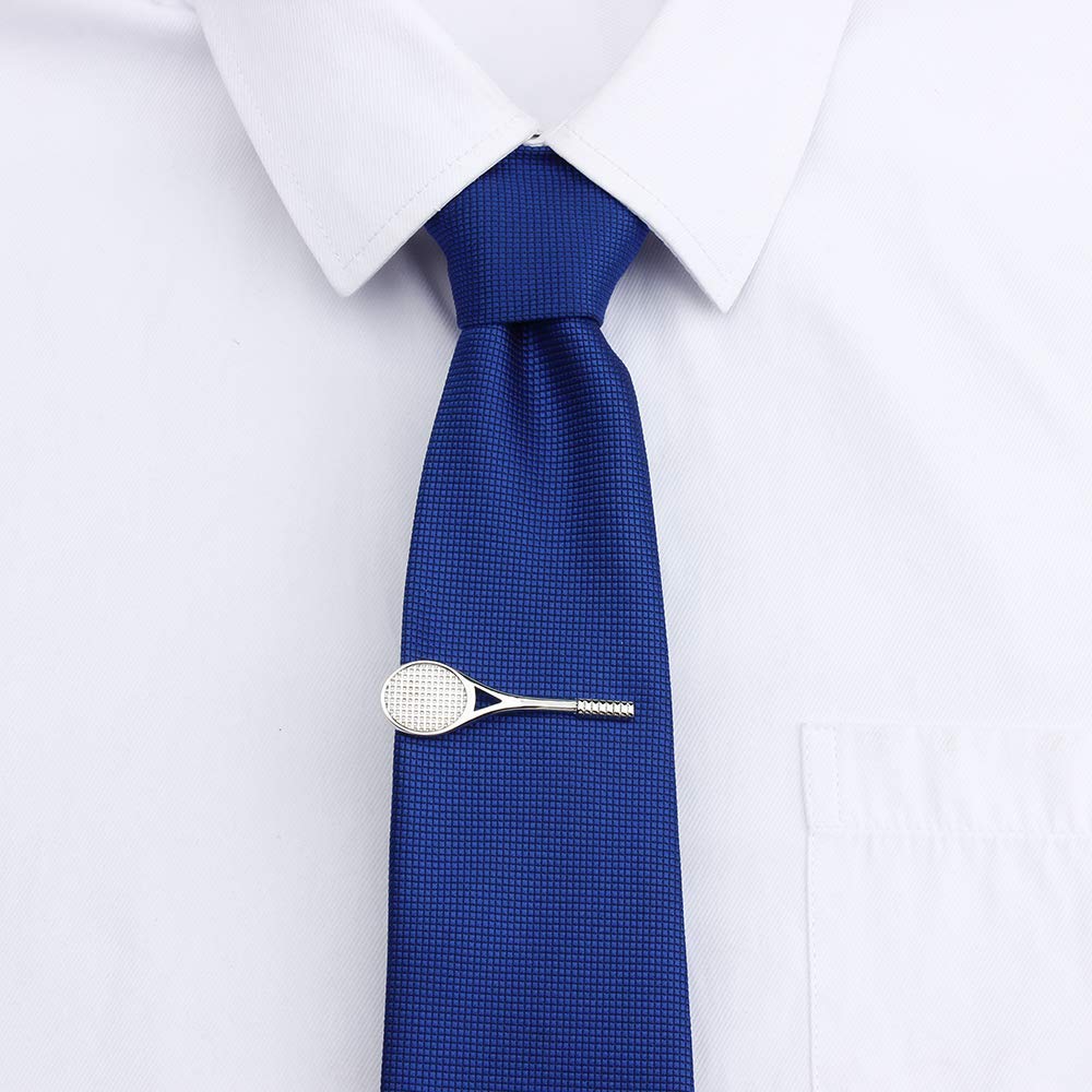2 inch Tie Clip for Men-Novelty Sport Necktie Bar Clip
