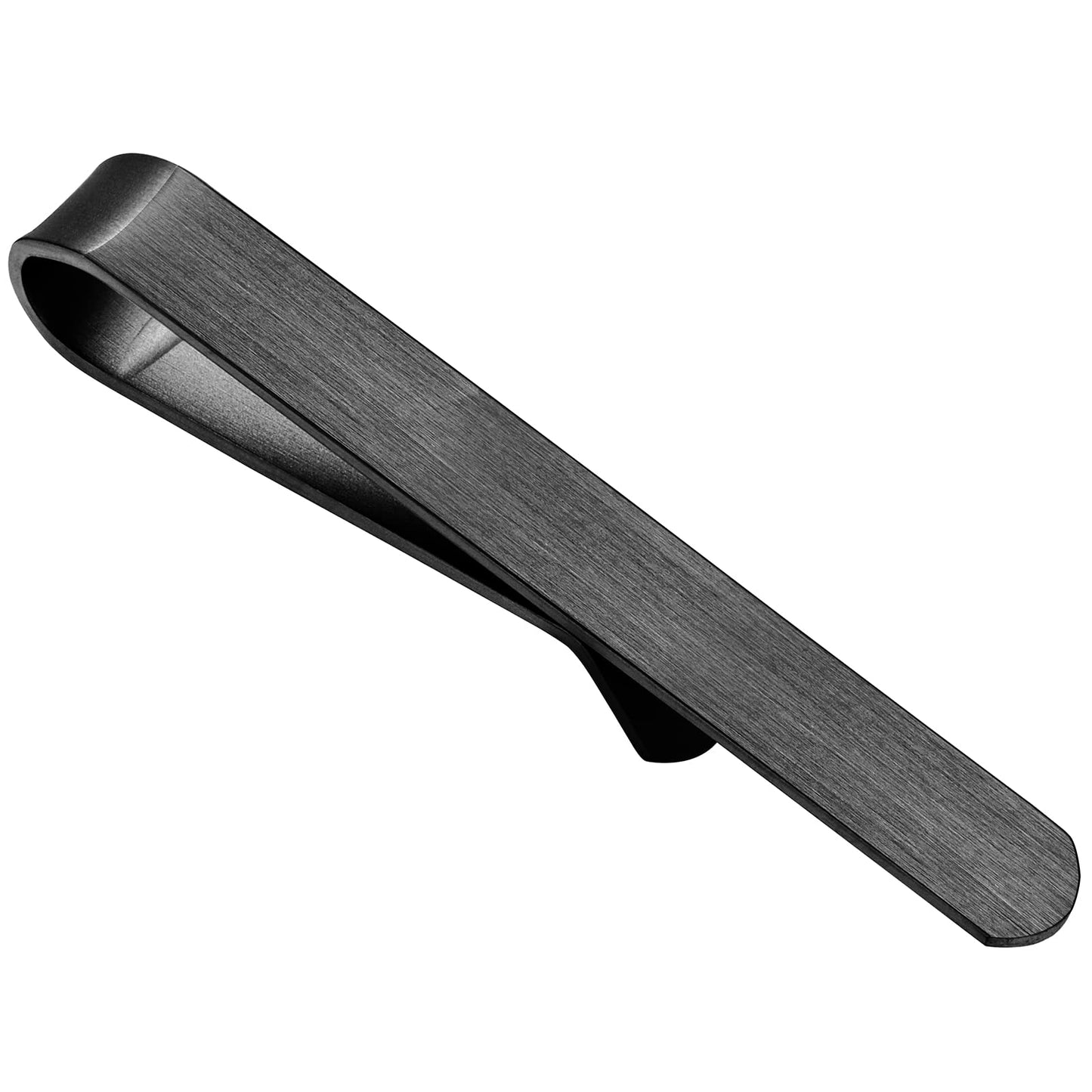 Skinny Tie Clip Bar Set, 2 Inch Tie Clip for Men - Wedding, Meeting, Party Gift Set