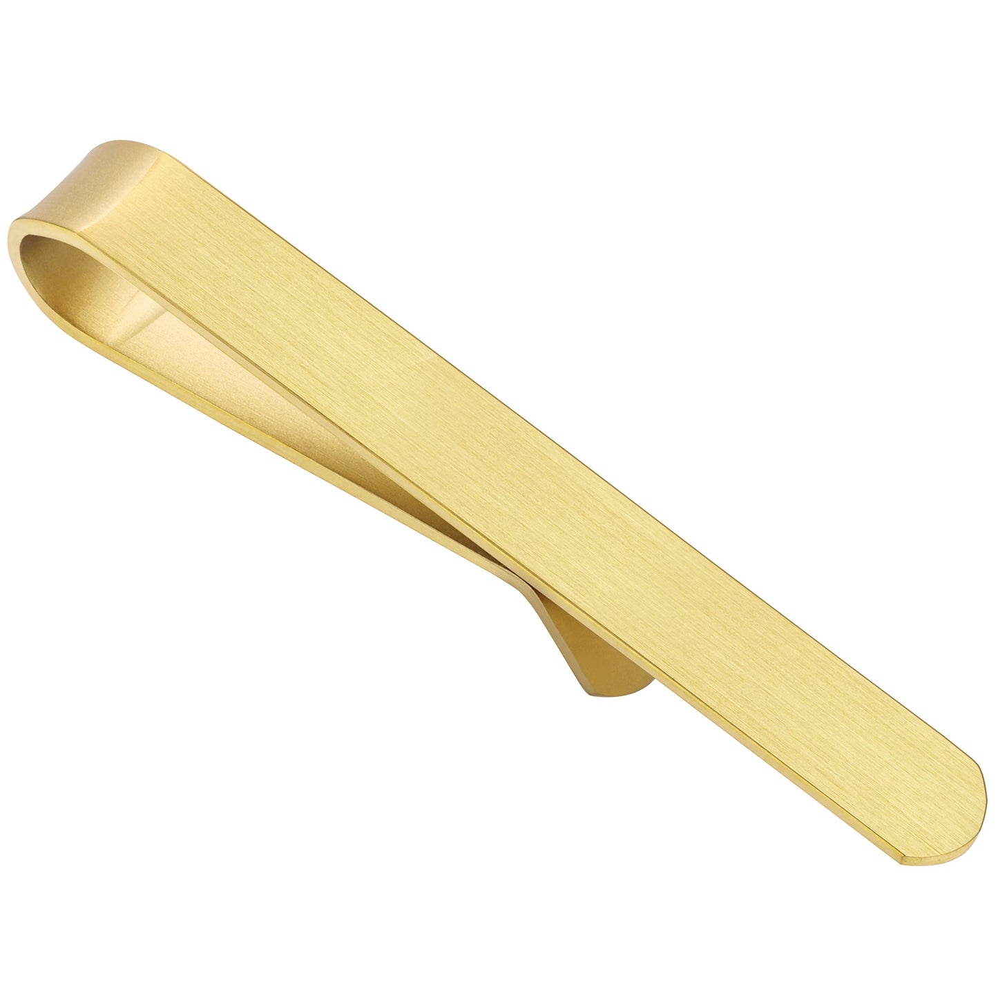 Skinny Tie Clip Bar Set, 2 Inch Tie Clip for Men - Wedding, Meeting, Party Gift Set
