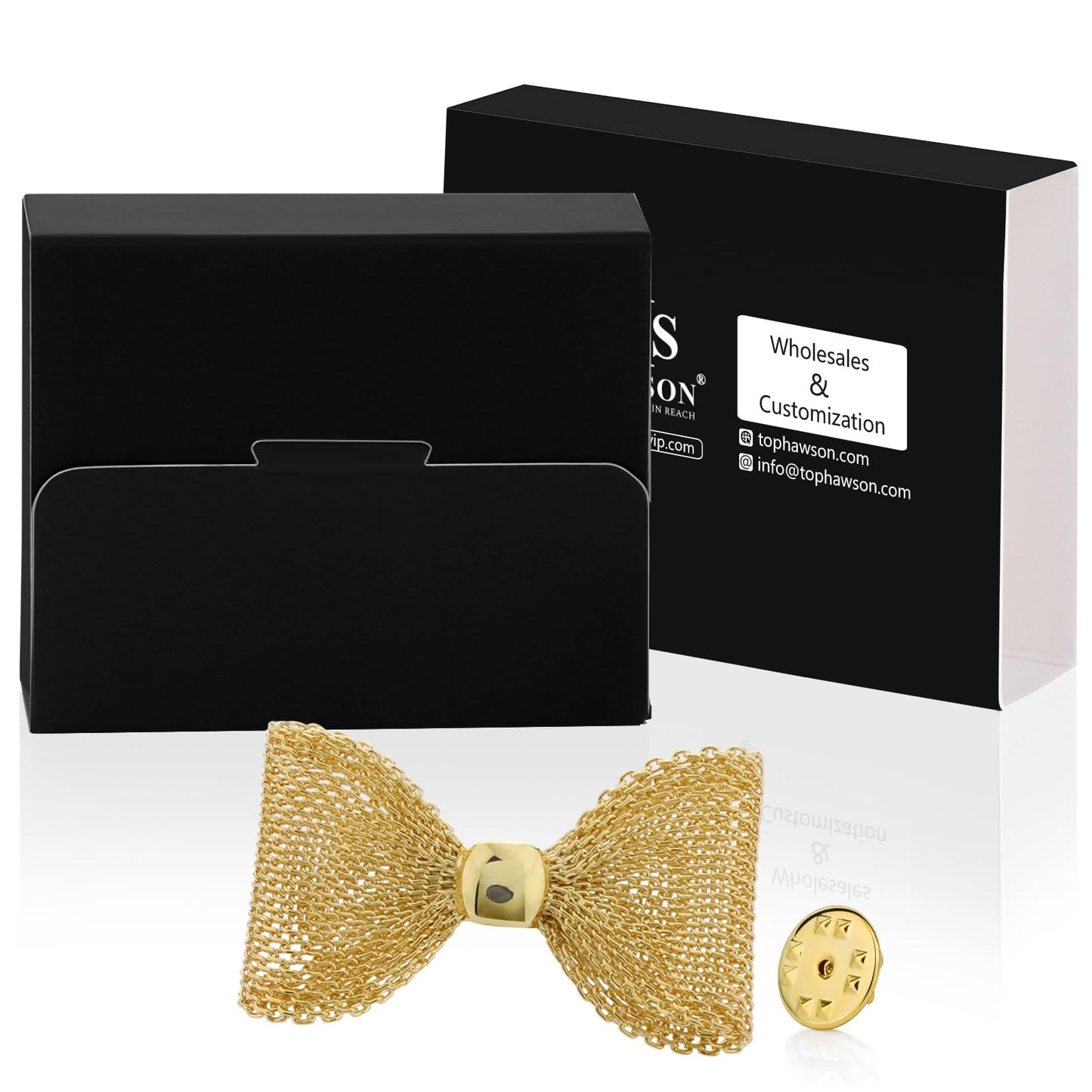 18K Gold Tone lapel Pins Brooch for Men Suit