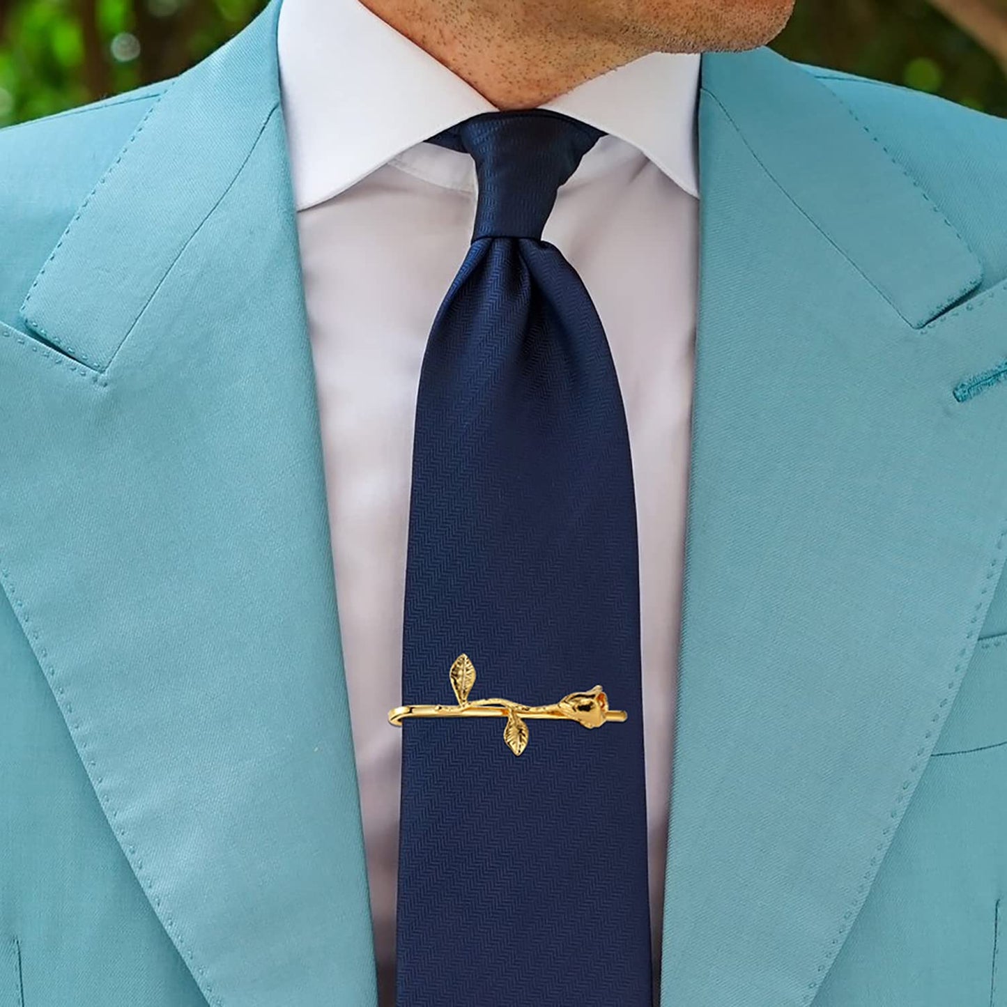 2 inch Tie Clip for Men-Novelty Sport Necktie Bar Clip