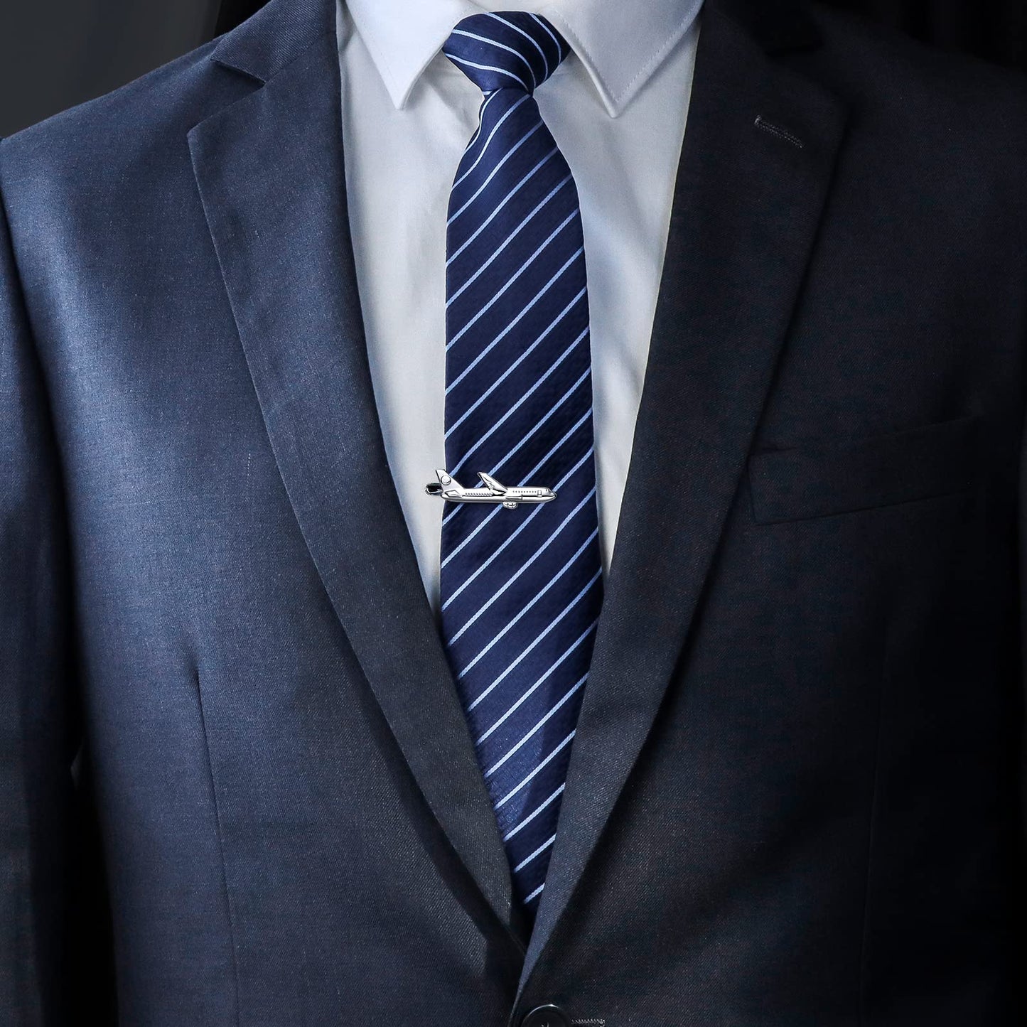 2 inch Tie Clip for Men-Novelty Sport Necktie Bar Clip