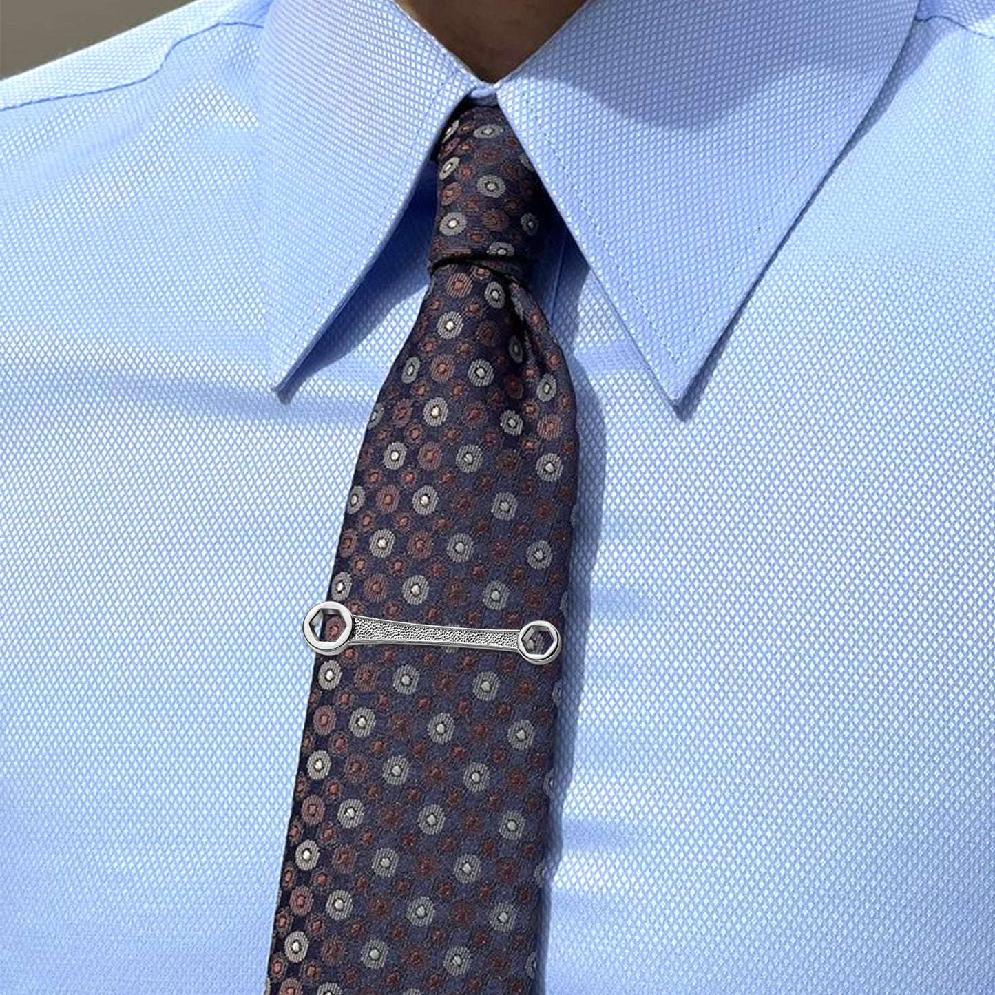 2 inch Tie Clip for Men-Novelty Sport Necktie Bar Clip