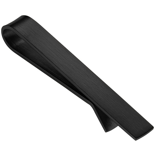 Skinny Tie Clip Bar Set, 2 Inch Tie Clip for Men - Wedding, Meeting, Party Gift Set