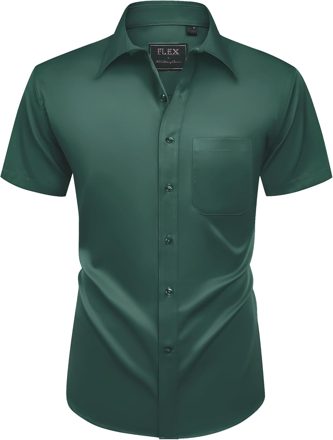 Alimens & Gentle Mens Short Sleeve Dress Shirts Wrinkle Free Solid Cas – Dapper On Main Alimens & Gentle Mens Short Sleeve Dress Shirts Wrinkle Free Solid Cas – Dapper On Main