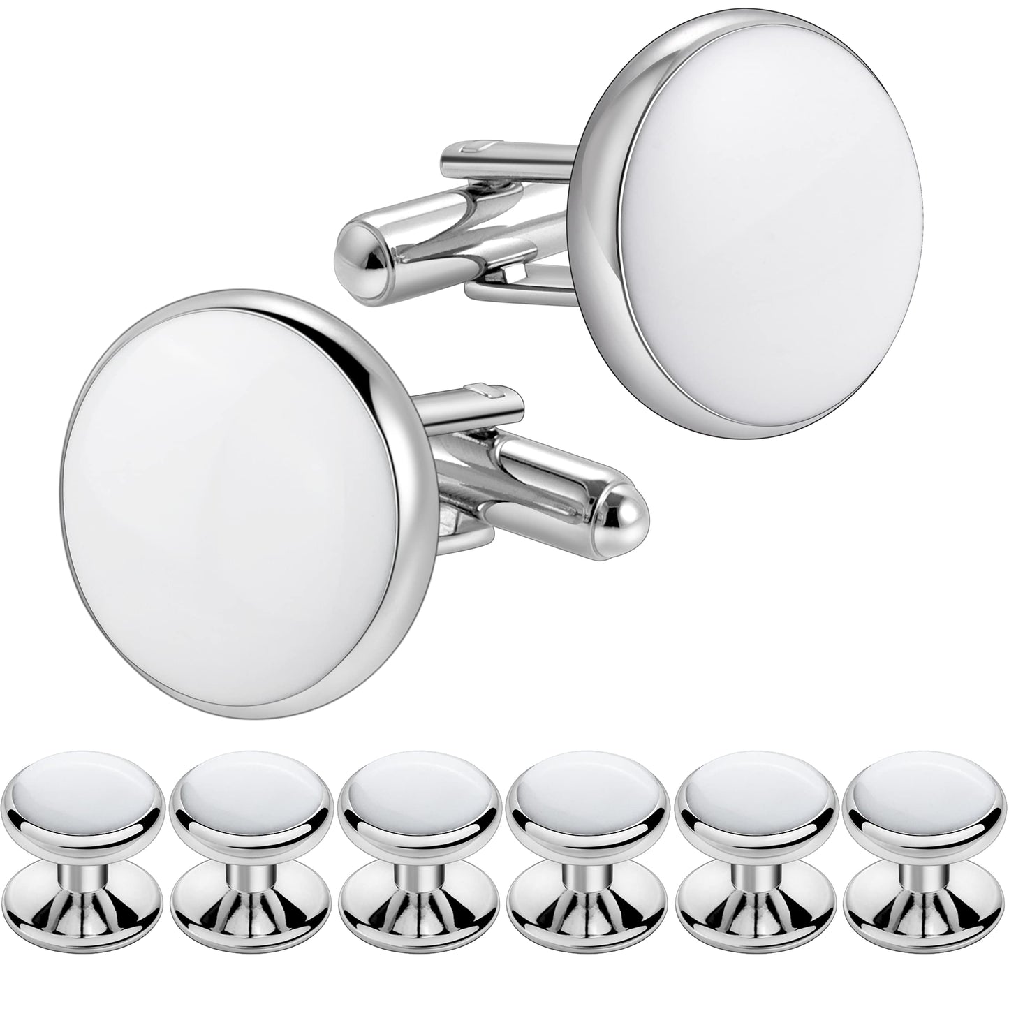 Men’s Cufflinks and Tuxedo Studs Set
