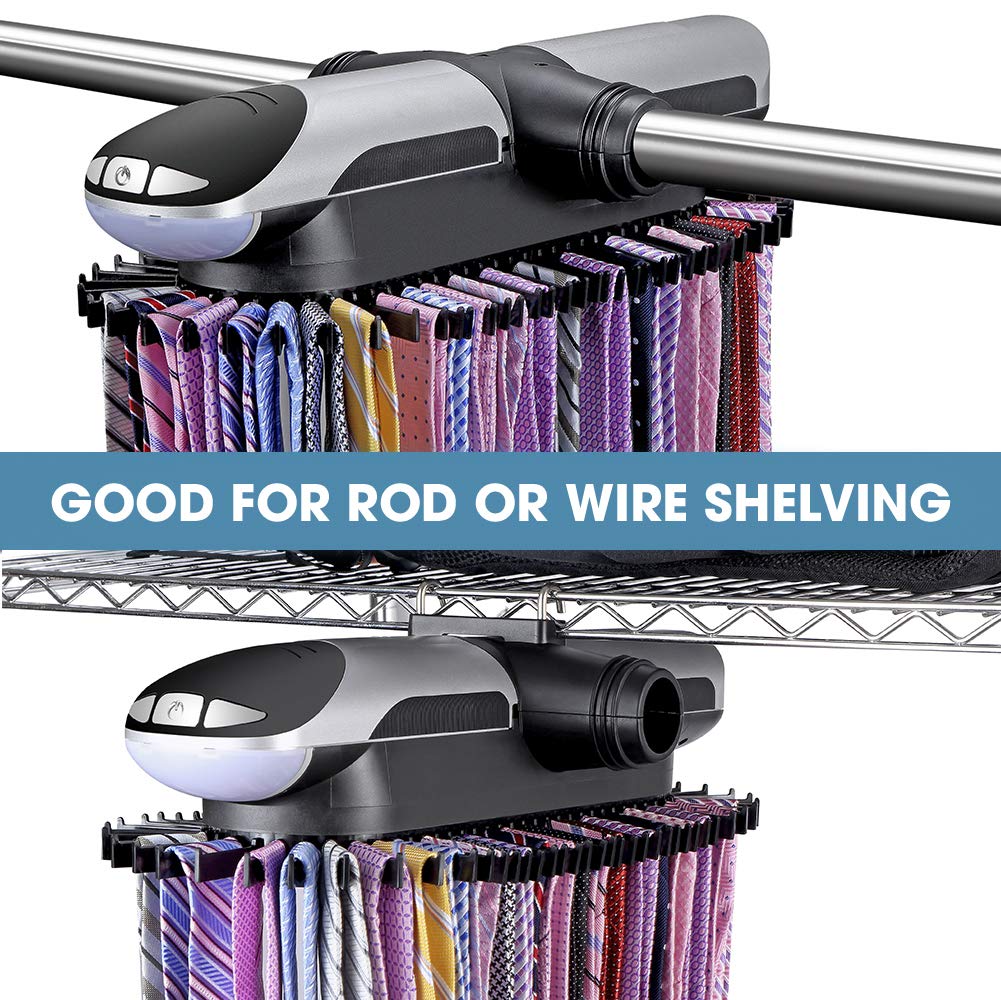 Aniva Motorized Tie Rack Closet Organizer