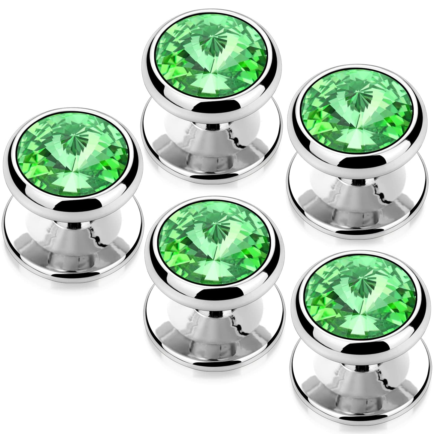 Crystal Shirt Studs for Men's Tuxedo Shirt