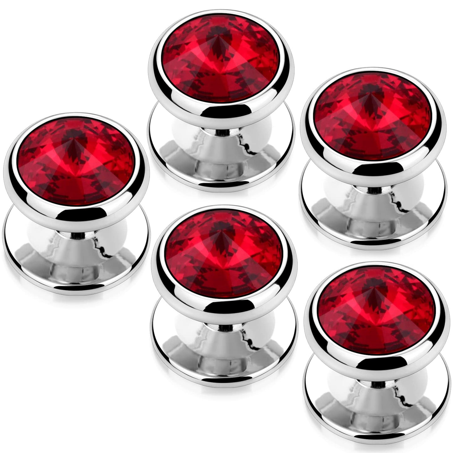 Crystal Shirt Studs for Men's Tuxedo Shirt
