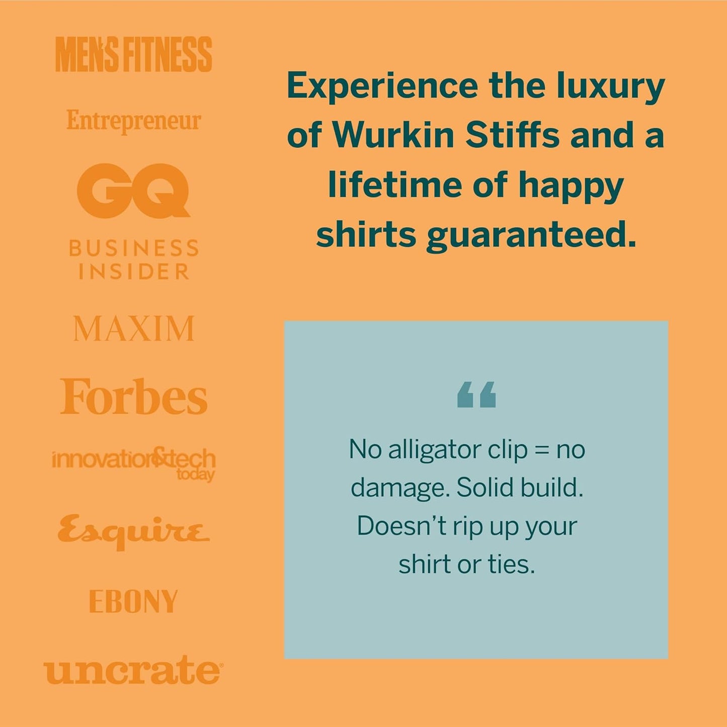 The Slim Tie Bar Clip Set by Würkin Stiffs | Set of 3 Brushed Finish Tie Clips | Includes (1) Gold, (1) Black, (1) Silver | Pack of 1.65” Long Necktie Clips | Gift for Men | As Seen on Shark Tank