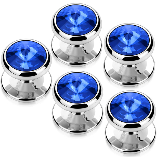 Crystal Shirt Studs for Men's Tuxedo Shirt