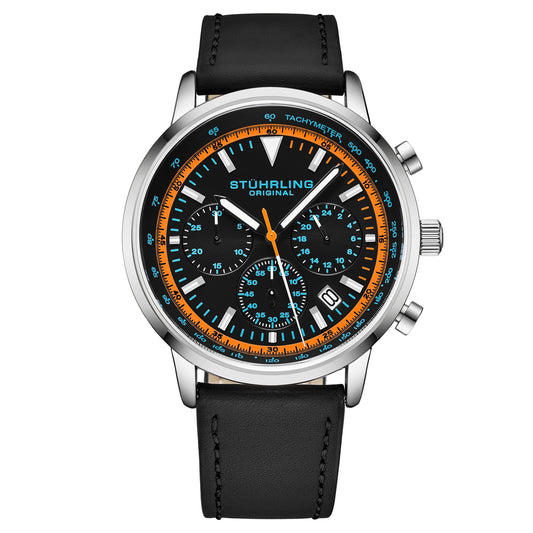 Stuhrling Monaco Chronograph with Tachymeter Quartz 44mm Watch