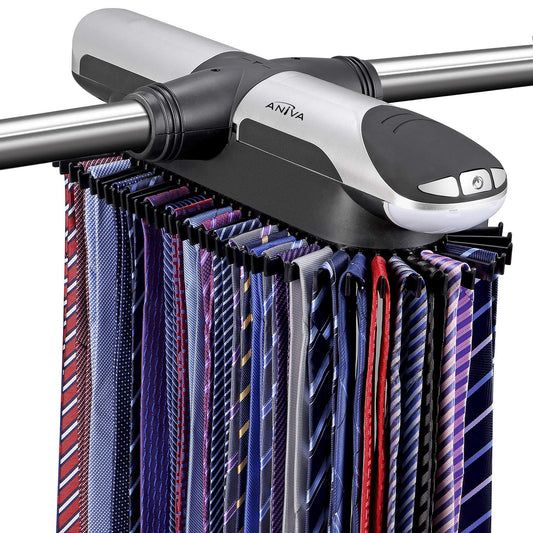 Aniva Motorized Tie Rack Closet Organizer