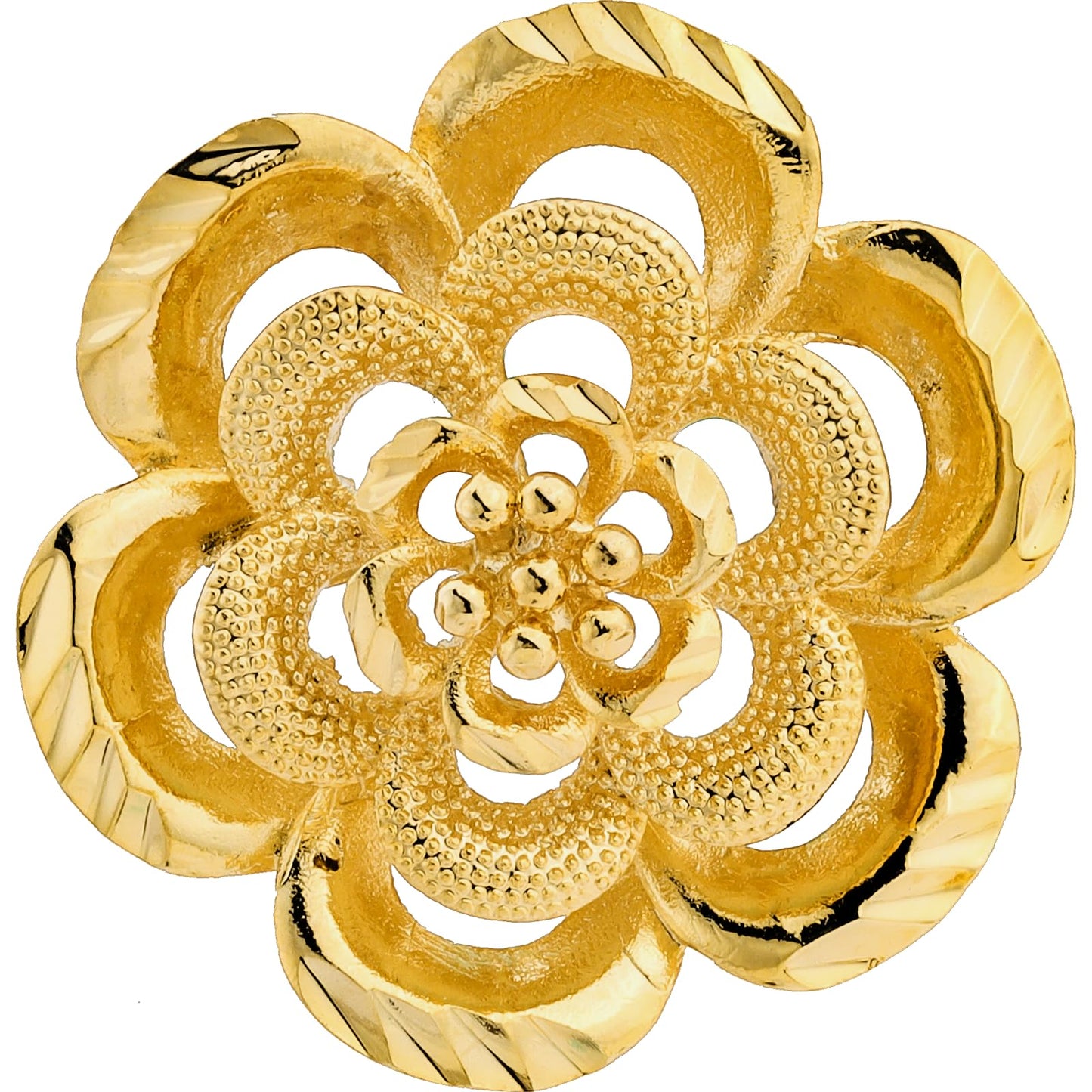 18K Gold Tone lapel Pins Brooch for Men Suit