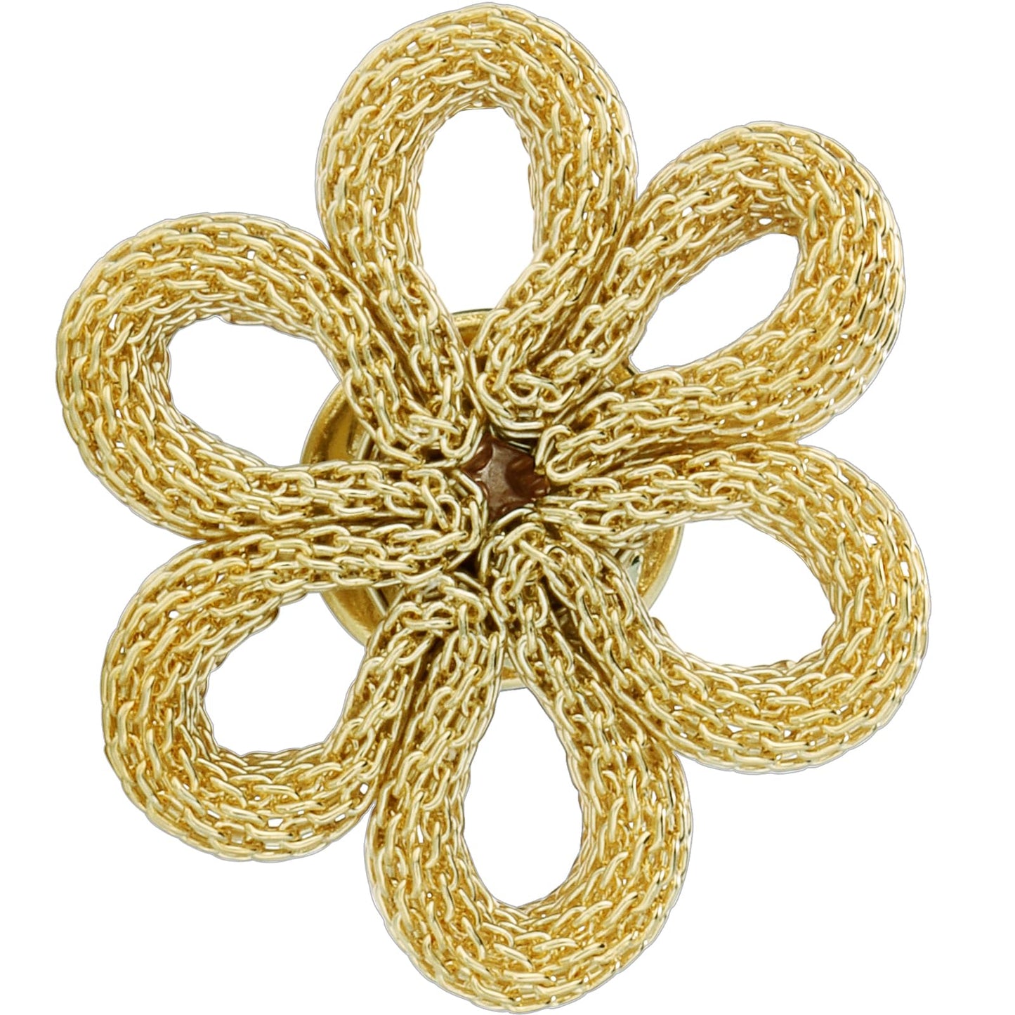 18K Gold Tone lapel Pins Brooch for Men Suit