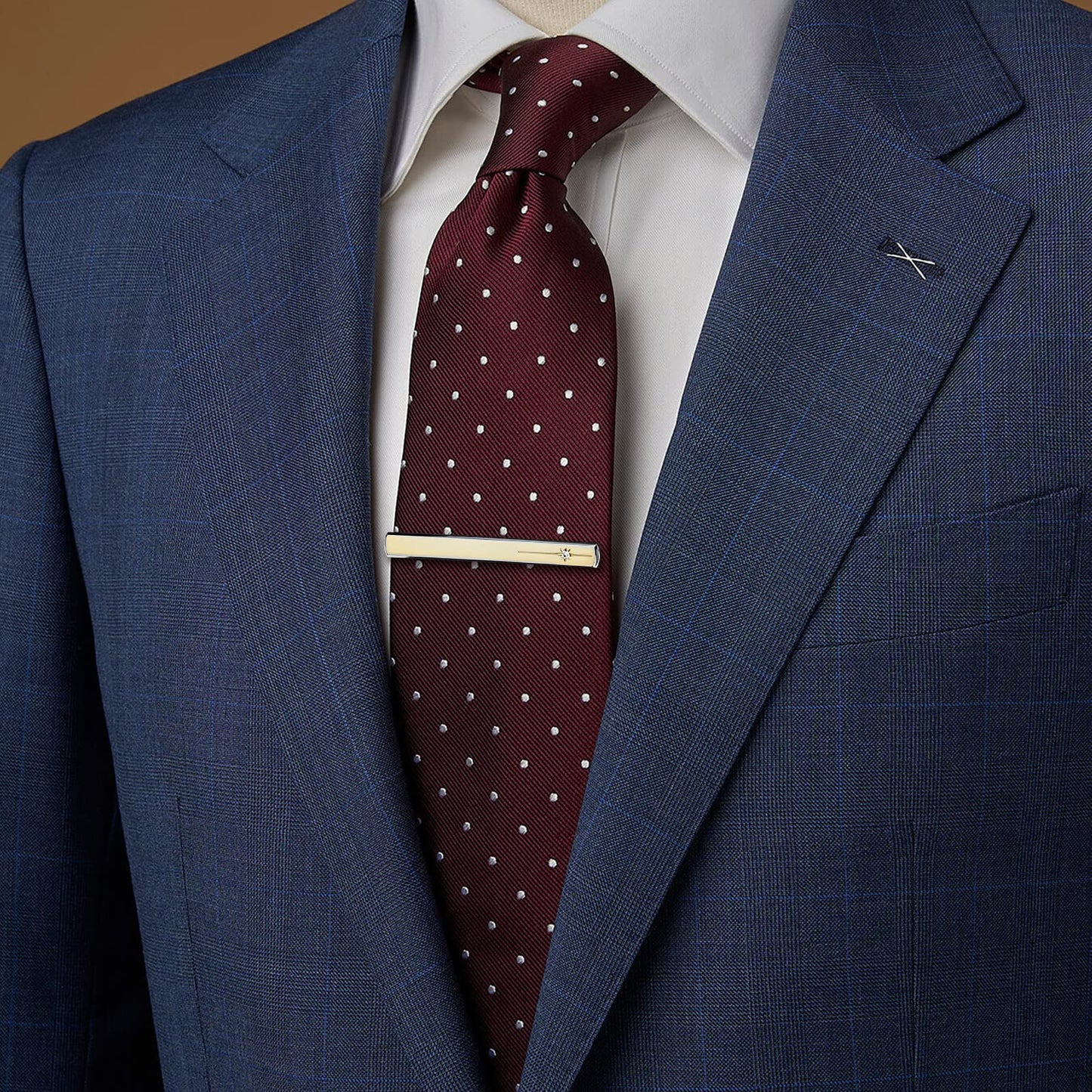 1.5/2inch Tie Clip for Men, Novelty Tie Clip