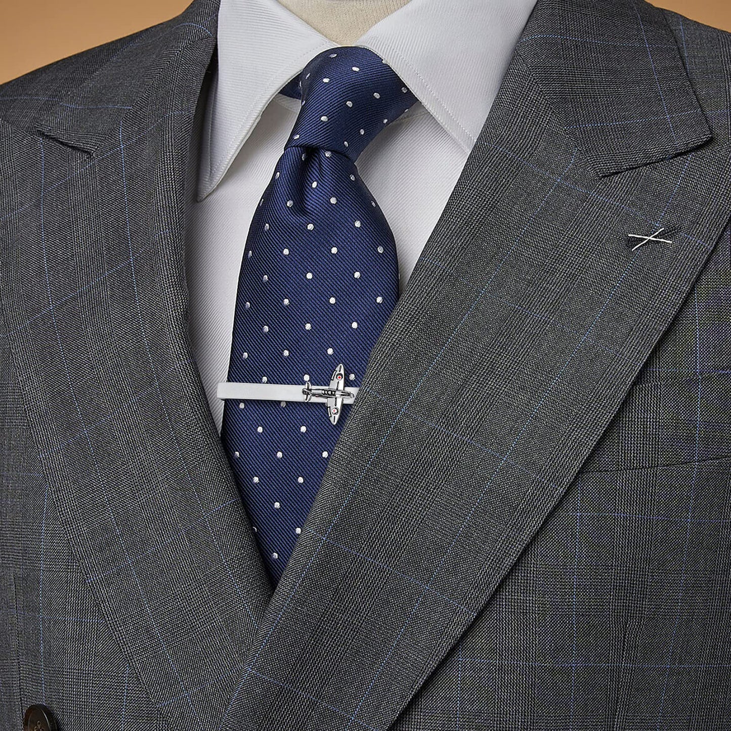 1.5/2inch Tie Clip for Men, Novelty Tie Clip